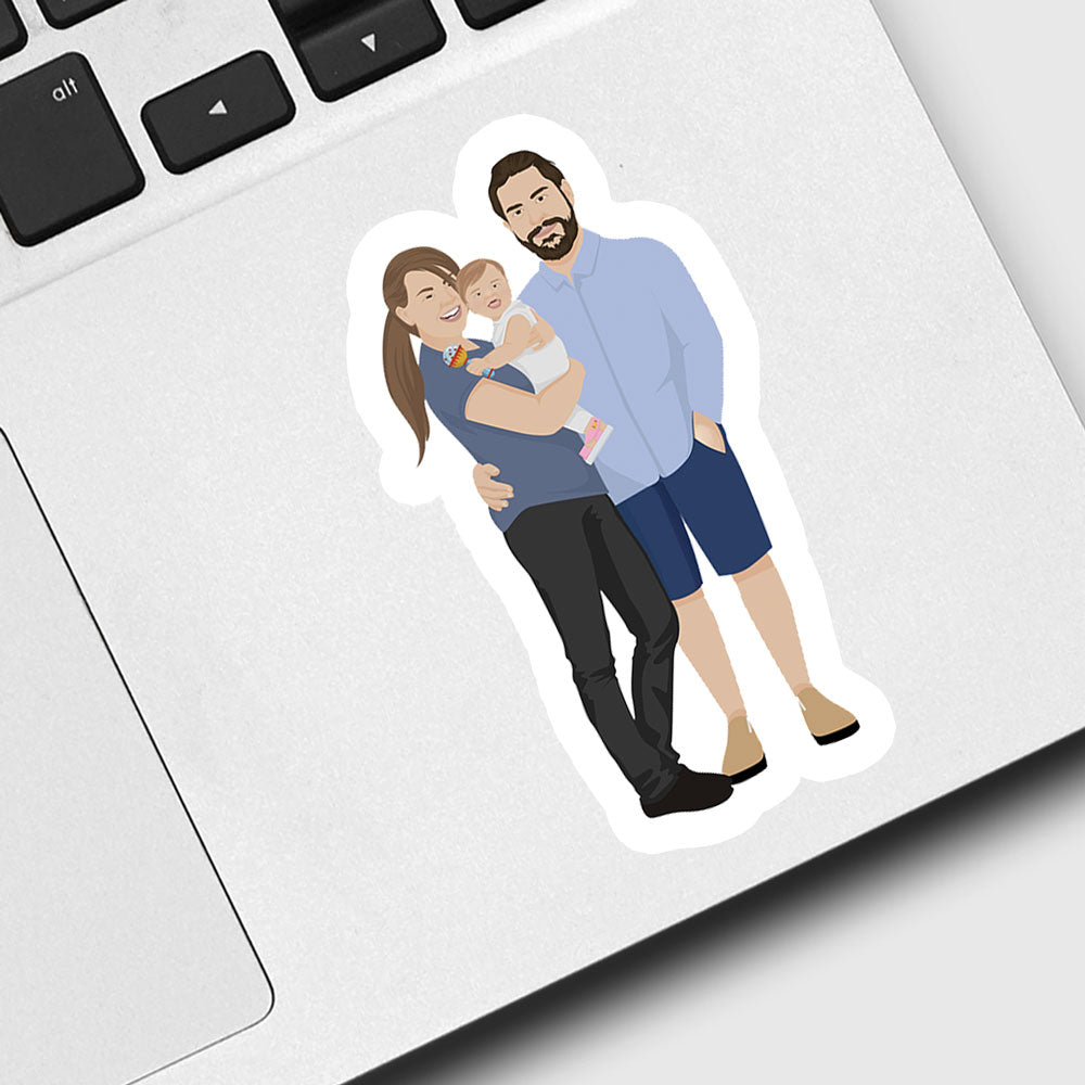 Custom Portrait Stickers