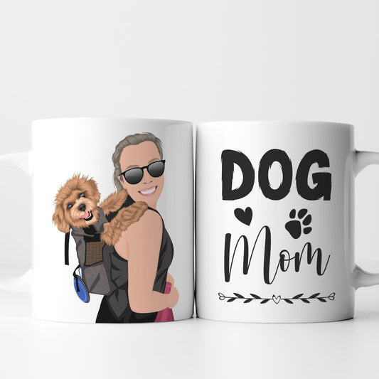 Custom Dog Mom Mug