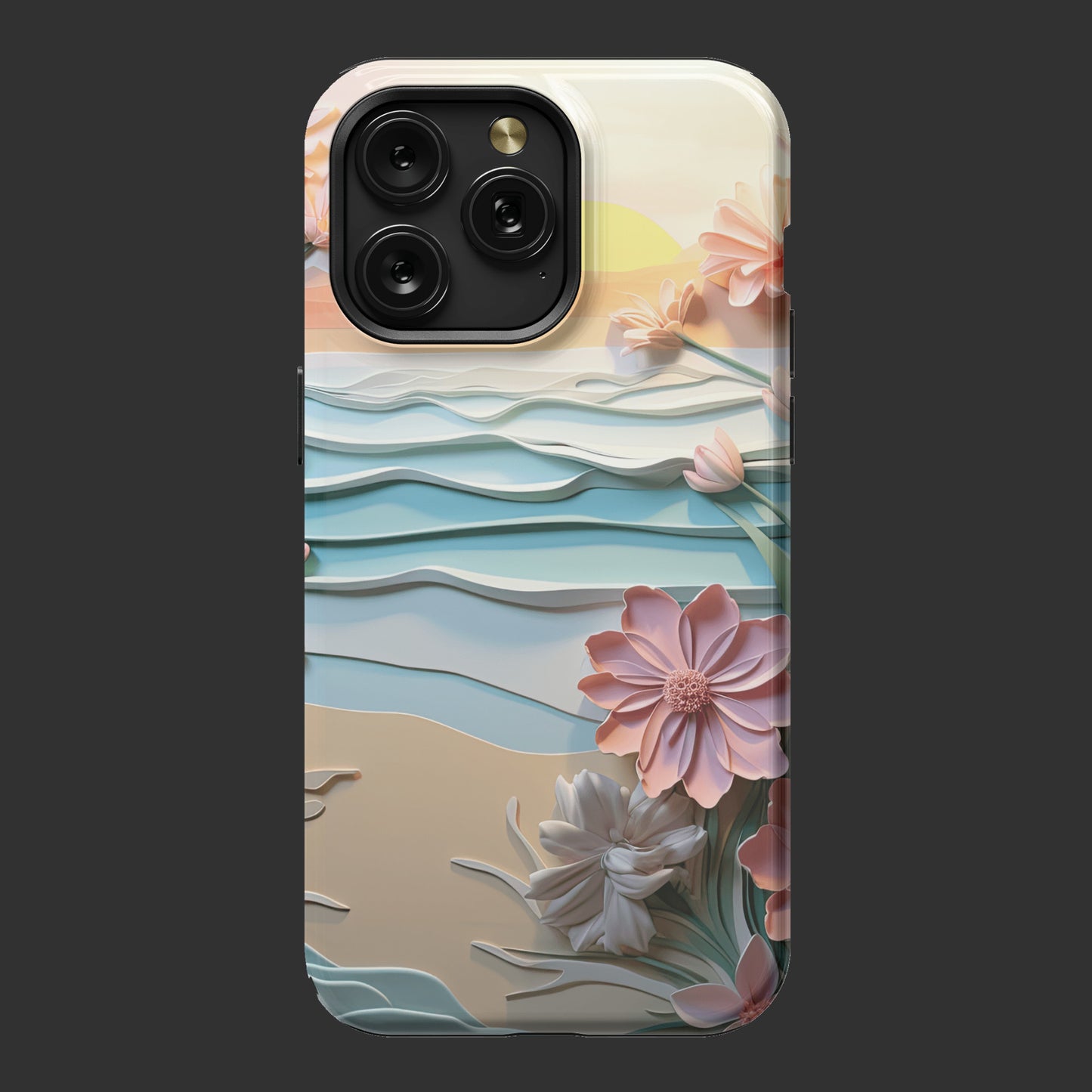 iPhone 15 Pro Max-3D Beach Design
